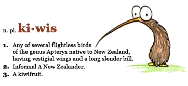 Kiwi slang